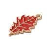 Thanksgiving Day Theme Alloy Enamel Pendants ENAM-M002-03G-09-2