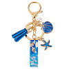Star Resin & Shell Keychains KEYC-TAC00087-01I-1