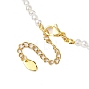ABS Plastic Imitation Pearl Beaded Necklaces NJEW-JN04859-04-5