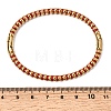 304 Stainless Steel Enamel Bangles for Women BJEW-D408-37G-3