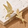 304 Stainless Steel Stud Earrings EJEW-Q027-01G-5