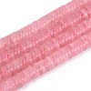 Natural Rose Quartz Beads Strands G-T142-6mm-14-4