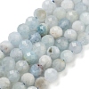 Natural Aquamarine Beads Strands G-L587-A02-05-2