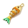 Rack Plating Brass Pendants KK-A268-05G-A03-2