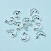 Tibetan Style Alloy Pendants PALLOY-P283-04AS-2