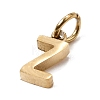 304 Stainless Steel Charms SA-CBABF3F-01G-Z-2