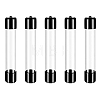 5Pcs PVC Plastic Transparent Storage Tube FIND-GA0008-68B-1