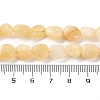 Natural Yellow Jade Beads Strands LS-G-G146-A20-01-5