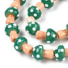 Handmade Lampwork Beads Strands X-LAMP-N024-09E-4