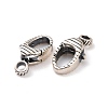 925 Sterling Silver Swivel Clasps STER-D036-09AS-2