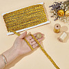 Polyester Braided Lace Trim OCOR-WH0007-142B-3