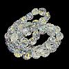 Electroplate Glass Bead Strands EGLA-H110-01AB-01-2