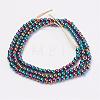 Electroplate Magnetic Synthetic Hematite Strands G-F424-31-3mm-2