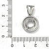 304 Stainless Steel Pendants STAS-D225-03P-3