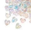 Handmade Foil Glass Beads FOIL-T009-02-2