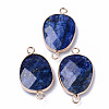 Natural Lapis Lazuli Links Connectors G-R472-01I-1