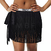 Polyester Tassel Belly Dance Short AJEW-WH0038-96B-1