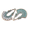 Tibetan Style Alloy Pendants FIND-B055-02I-2