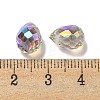 Electroplate Glass Beads EGLA-A041-02-HR02-3