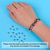 Brass Crimp Beads Covers KK-TA0007-81-12