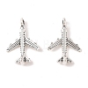 Tibetan Style Alloy Airliner Pendants X-TIBEB-A101638-AS-FF-1