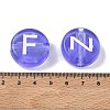 Transparent Acrylic European Beads MACR-K365-02B-02-3