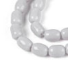 Opaque Glass Beads Strands GLAA-T028-14P-02-3