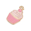 Valentine's Day Alloy Enamel Pendants ENAM-I084-01KCG-13-2