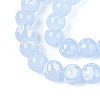 Baking Paint Glass Beads X1-DGLA-N015-8mm-06-3