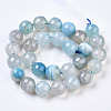 Natural Agate Beads Strands G-S359-264-2