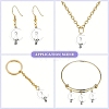 100Pcs Tibetan Style Alloy Pendants TIBE-YW0001-93-6