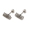 Non-Tarnish 304 Stainless Steel Stud Earrings EJEW-Q795-01P-1