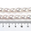 Natural Cultured Freshwater Pearl Beads Strands PEAR-U001-01A-5