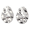 201 Stainless Steel Pendants STAS-N098-150P-3