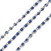 304 Stainless Steel Enamel Twisted Chains STAS-R100-40P-04-1