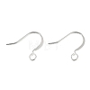 Brass Earring Hooks KK-H258-06G-S-2