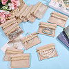 Velveteen Jewelry Zipper Bags ABAG-WH0048-84-5