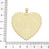 Brass Resin Pendants KK-C162-003G-3