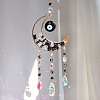 Moon and Evil Eyes Glass Suncatchers PW-WG9AA1F-05-1