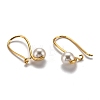 Brass Hoop Earrings EJEW-B005-01-3