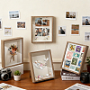 MDF Composite Wood Photo Frame Stand for Dried Flower LS-DJEW-WH0028-057B-4