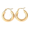 304 Stainless Steel Hoop Earrings X-EJEW-G458-02G-4