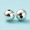 Eco-Friendly Brass Smooth Round Beads KK-D322-G-6mm-S-RS-2