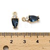 Brass Micro Pave Cubic Zirconia Pendants KK-P301-02G-04-3