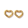 304 Stainless Steel Spring Gate Clasps STAS-A193-03G-1