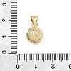 Brass Pendant Rhinestone Settings KK-H296-03G-3