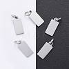 Anti-Tarnish 304 Stainless Steel Pendants STAS-I311-31B-P-2