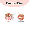 5Pcs Alloy European Beads MPDL-TADJ0001-02D-3