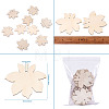 Undyed Wooden Big Pendant X-WOOD-TA0002-19-10