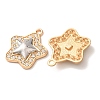 Alloy Rhinestone Pendants RB-CBAA987-04A-2